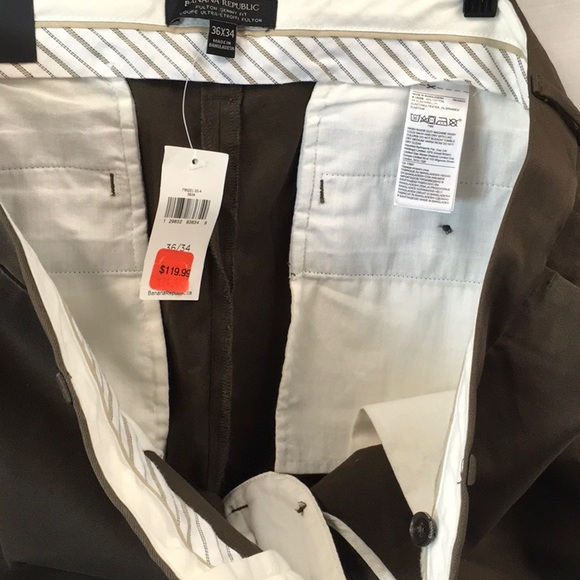 Banana Republic men’s pants, NEW, 36/34 - Picture 5 of 5